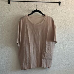 Men's Classic Beige Short Sleeve Tee